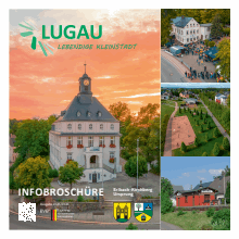 Titelbild der Informationsbroschüre "Bürgerinfo" - Stadt Lugau Titelbild der Broschüre