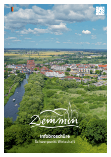 Titelbild der Informationsbroschüre "Bürgerinfo" - Hansestadt Demmin Titelbild der Broschüre