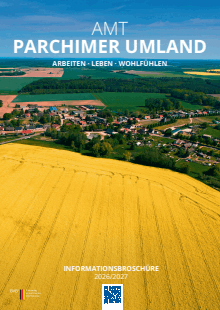 Titelbild der Informationsbroschüre "Bürgerinfo" - Amt Parchimer Umland Titelbild der Broschüre
