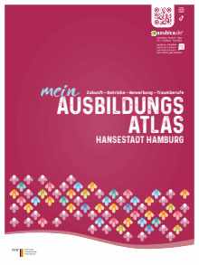 Titelbild der Informationsbroschüre "Ausbildungsatlas" - Hansestadt Hamburg Titelbild der Broschüre