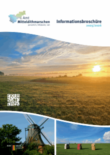 Titelbild der Informationsbroschüre "Bürgerinfo" - Amt Mitteldithmarschen Titelbild der Broschüre