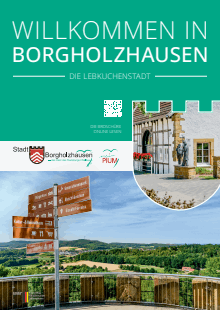 Titelbild der Informationsbroschüre "Bürgerinfo" - Stadt Borgholzhausen Titelbild der Broschüre