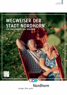 Titelbild der Informationsbroschüre "Senioren-Wegweiser" - Stadt Nordhorn Titelbild der Broschüre