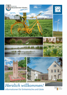 Titelbild der Informationsbroschüre "Bürgerinfo" - Gemeinde Neuenkirchen-Vörden Titelbild der Broschüre