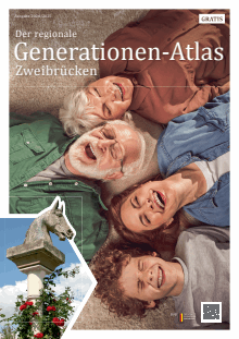 Titelbild der Informationsbroschüre "Generationen-Atlas" - Stadt Zweibrücken Titelbild der Broschüre